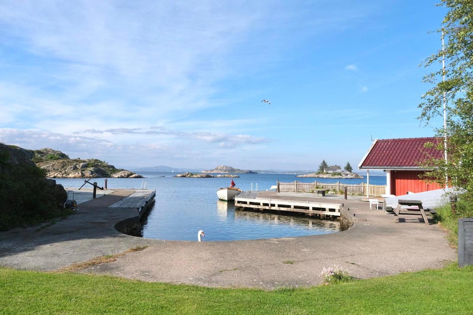 Southern Pearl With Private And Pier Casa de férias Kristiansand